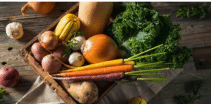 "Assorted Indian vegetables – part of a healthy food list in Indian diet for immunity and wellness"