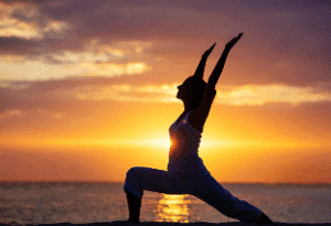 Yoga pose for improving digestion and reducing bloating naturally" 