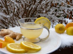 "Healthy Digestion Herbal Tea" 
